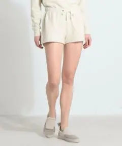 ジェームスパース　コットンフレンチテリー ドローストリングショーツ パンツ
