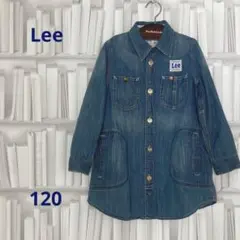 Lee リー デニム ワンピース 長袖 120