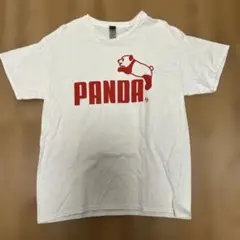 GILDAN PANDA パンダ Tシャツ Lサイズ ホワイト