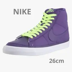 【美品】NIKE スニーカー クラブパープル26センチ