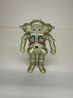 シルバー ロボットフィギュア