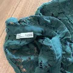 ZARA ハイネック　七分袖トップス 内側のインナーで雰囲気変えられます