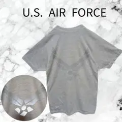 美品✨U.S.AIR FORCE アメリカ空軍 バックプリントTシャツ USAF