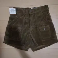 デッドストック　90s ブッシュ　コーデュロイ　ショーツ　サーフ　ブラウン