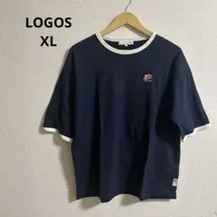 LOGOS ネイビー 短丈　Tシャツ　GAP ユニクロ　GU