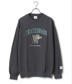 VISION STREET WEAR ダークグレー ビッグスウェット