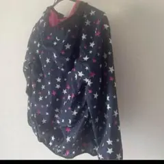 星柄ジャケット 150cm ネイビー/ピンク