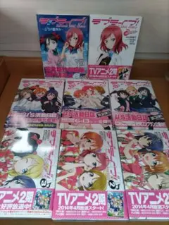 μ's ラブライブ！School Idol Diary 5巻 漫画 3巻 セット