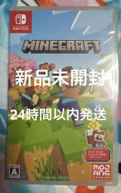 新品未開封マインクラフトSwitchソフト