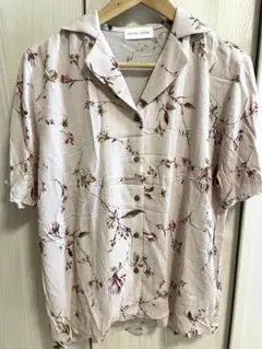 新品 snidel HOME 花柄シャツ ピンク系　パジャマ　ルームウェア
