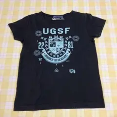 キャラガ／UGSF 2281 Tシャツ THE KING OF GAMES 黒