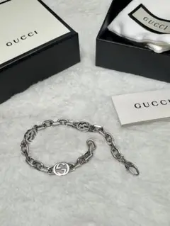 GUCCI シルバー925チェーンブレスレット