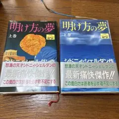 【値引き可】シドニィ・シェルダン 明け方の夢 上下巻セット