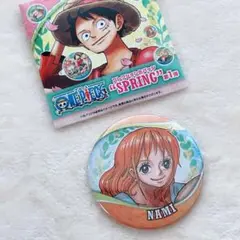 ワンピース　ナミ　コレクション缶バッジ　SPRING 原作缶バッジ