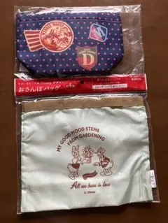 KIRINオリジナル ディズニー ランチトートバッグ　おさんぽバッグ2点