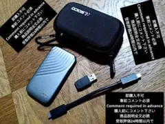 要コメント★WD ポータブルSSD 4TB My Passport USB外付け