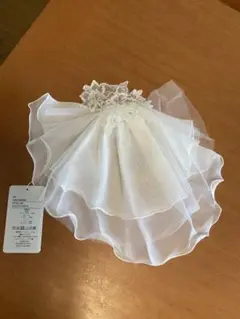 新品タグ★ワタベブライダルベール(子供用？)白