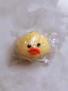mojojojo フェイスマスコット ポーチ キー BC 黄 ひよこ アヒル