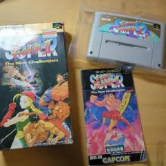 スーパーストリートファイター2 箱説明書か