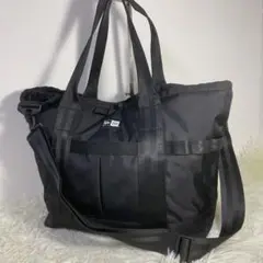 【美品】NEWERA ニューエラ トートバッグ 黒 22L 2way 肩掛け