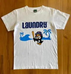 Laundry 東京ヤクルトスワローズ コラボTシャツ ホワイト Sサイズ