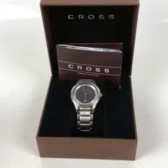 CROSS アナログ 腕時計 ブラック メンズ ブランド