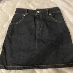 GRL グレイル　デニムミニスカート[fo1698] インディゴ　Sサイズ