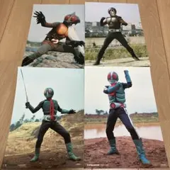 【bararanga様専用】仮面ライダーブロマイド4枚セット