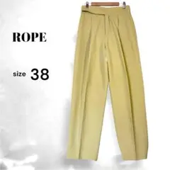 ROPE ロペ スラックス 38 薄手 カジュアルパンツ 綺麗め