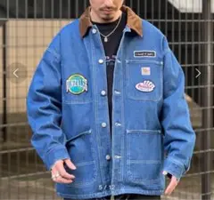 Mark Gonzales デニム カバーオール Lサイズ