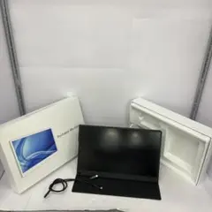 【中古】メーカー不明 ポータブルモニター フルHD ブラック 給電ソケットなし