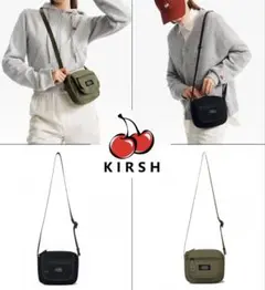 [ KIRSH ] MINI CROSS BAG ブラック