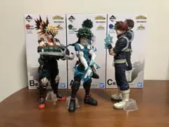 一番くじ　ヒロアカ　I'm Ready 緑谷出久 爆豪勝己 轟焦凍 フィギュア