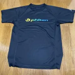 phiten 半袖シャツ 黒