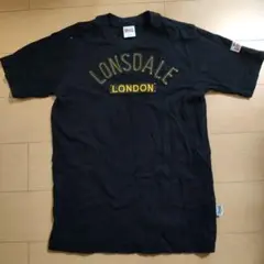 LONSDALE ブラック Tシャツ LARGE