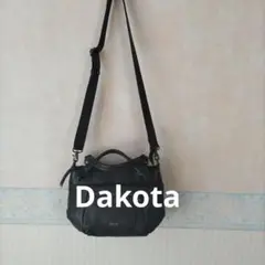 人気ブランド美品★Dakota ダコタ【ルーチェ2 】牛革 2way バッグ 黒