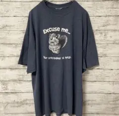 アニマル柄ヴィンテージTシャツ XLサイズ