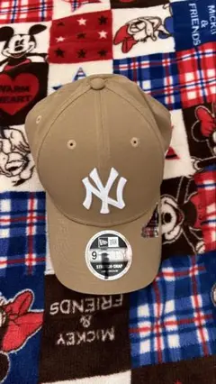 New Era ニューヨーク・ヤンキース ベージュキャップ 9FIFTY