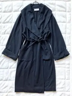 AGNONA アニオナ カシミヤ ロング カーディガン ガウン コート ブラック