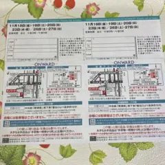 【送料込】 オンワード ファミリーセール 大阪 4枚