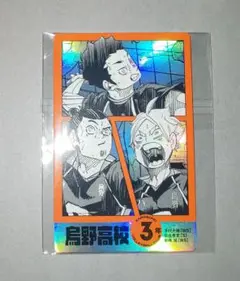 ハイキュー!! 特典カード 烏野3年