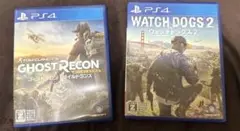 PS4 ゴーストリコン ワイルドランズ & ウォッチドッグス2 セット