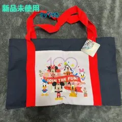 【新品】ディズニー　100周年　プレミアムトートバッグ