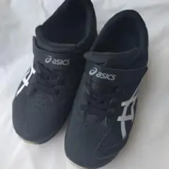 アシックス＊スニーカー 19cm レーザービーム　ASICS　黒