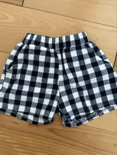 チェック柄 ボトムス サイズ80
