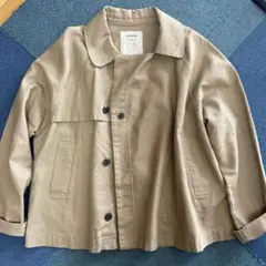 and quarter 綿麻ジャケット