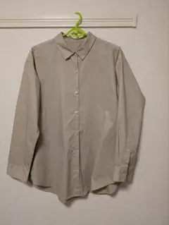 GU 長袖シャツ ベージュ