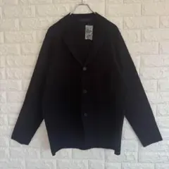 新品 UNIQLO ユニクロ ニット ジャケット XLサイズ メンズ ブラック