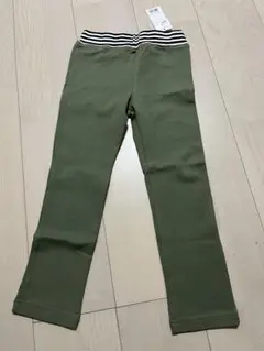 ストレッチパンツ 120cm オリーブグリーン