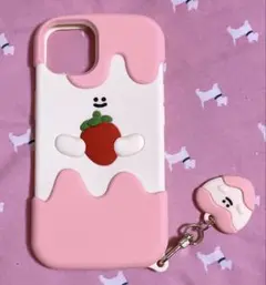 いちご クリーム iPhoneケース